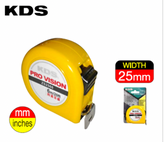 KDS PRO VISION MEASURING TAPE (WIDTH: 25MM) (6M / 8M)